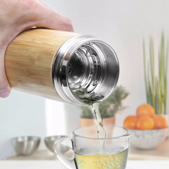5316 Bambu Çelik Termos / 500 ml 5316 Bambu Çelik Termos / 500 ml