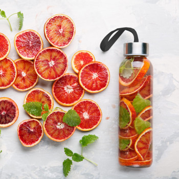 MTR-0213 Cam Matara (Siyah Kılıflı) / 500 ml