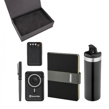 5078 Kalem & Defter & Powerbank & Termos Set 5078 Kalem & Defter & Powerbank & Termos Set
