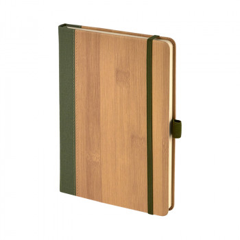 2428 15 x 21 Termo Deri Bambu Defter