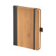 2428 15 x 21 Termo Deri Bambu Defter