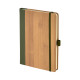 2428 15 x 21 Termo Deri Bambu Defter