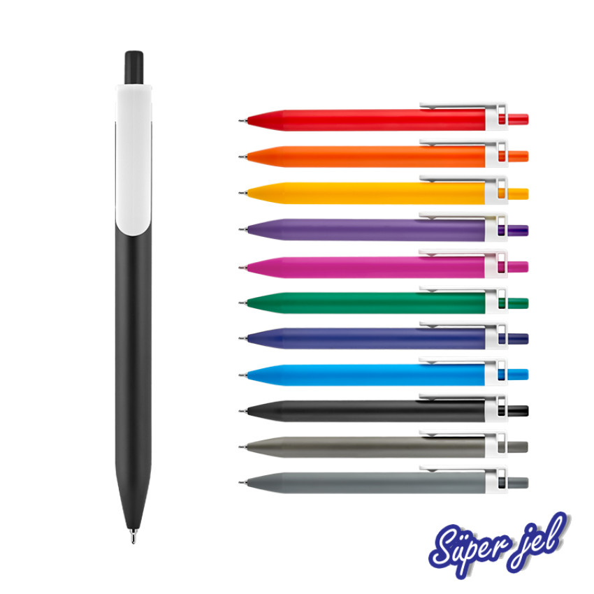 509-BK Plastik Süper Jel Refil Kalem