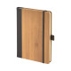 2428 15 x 21 Termo Deri Bambu Defter