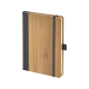 2428 15 x 21 Termo Deri Bambu Defter