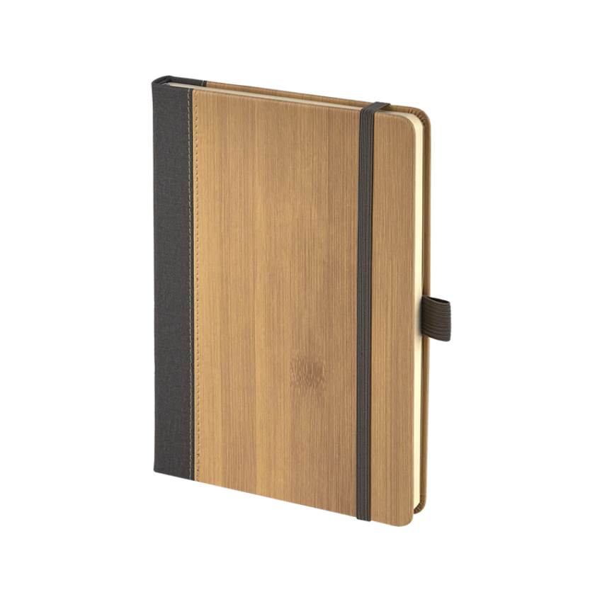 2428 15 x 21 Termo Deri Bambu Defter